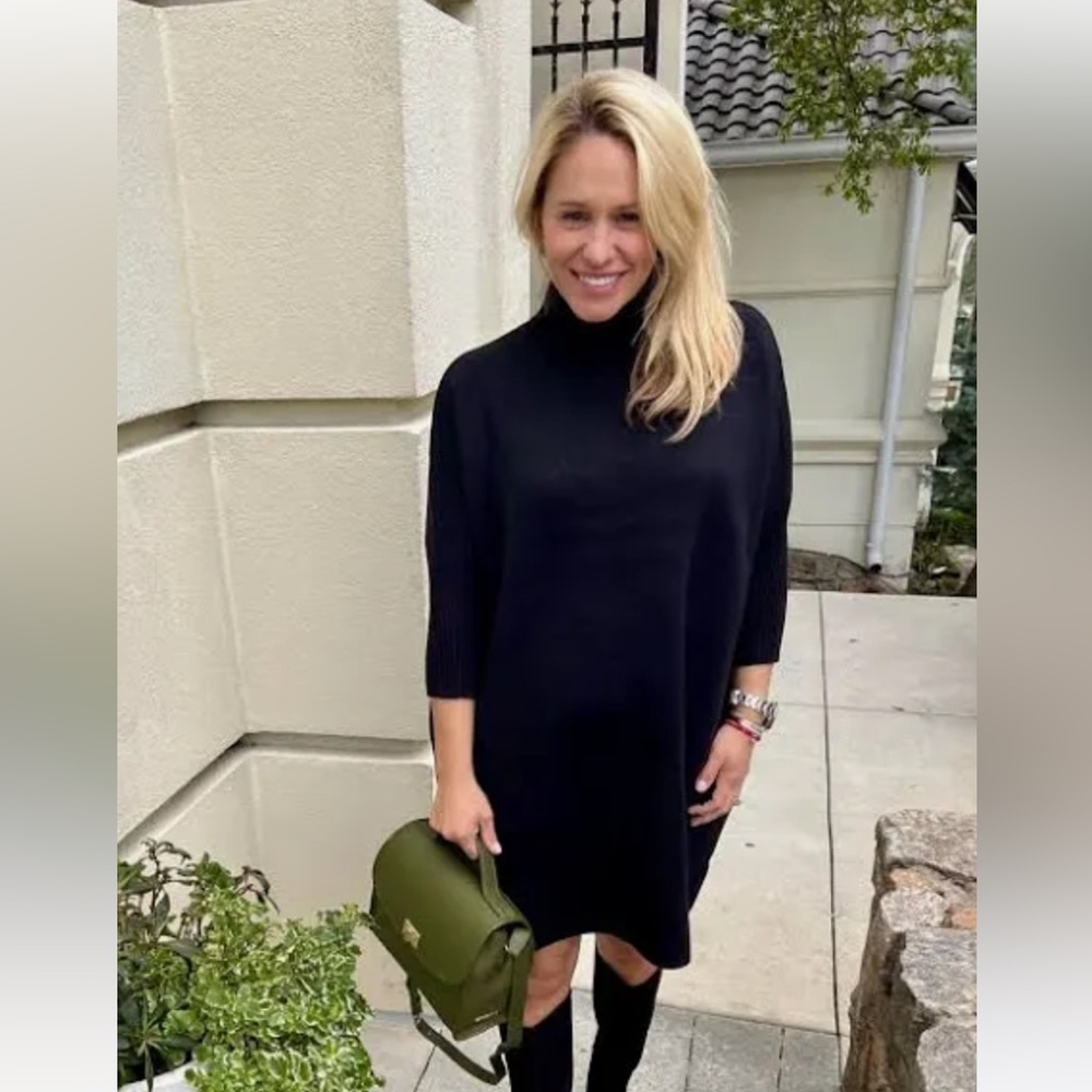 Kerisma Black Turtleneck Dress